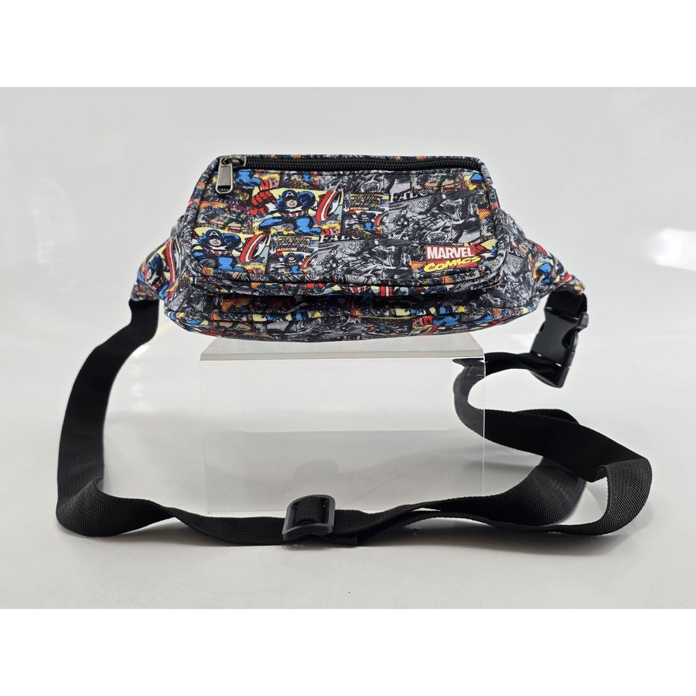 NWT Marvel Comics Captain America Cross Body‎ Or Around Waist Fanny Pack - Picture 5 of 9